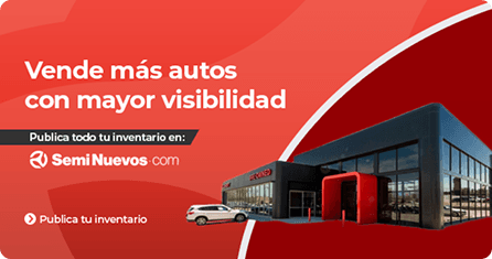 Vende más autos con mayor visibilidad. Publica todo tu inventario en SemiNuevos.com